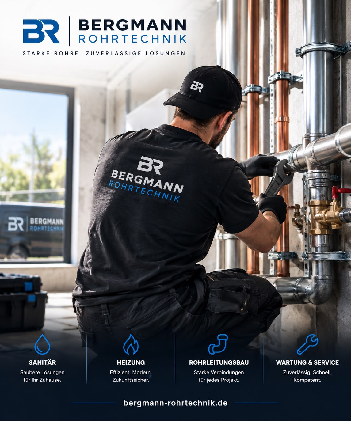 Bergmann Rohrtechnik – Berlin · Pipework & pipe repair